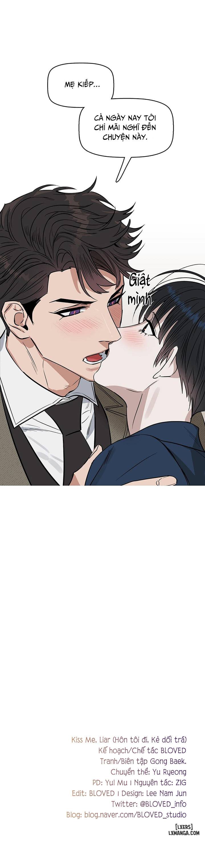 HentaiVN.net - Ảnh 27 - Hôn tôi đi, kẻ dối trá - Chap 11