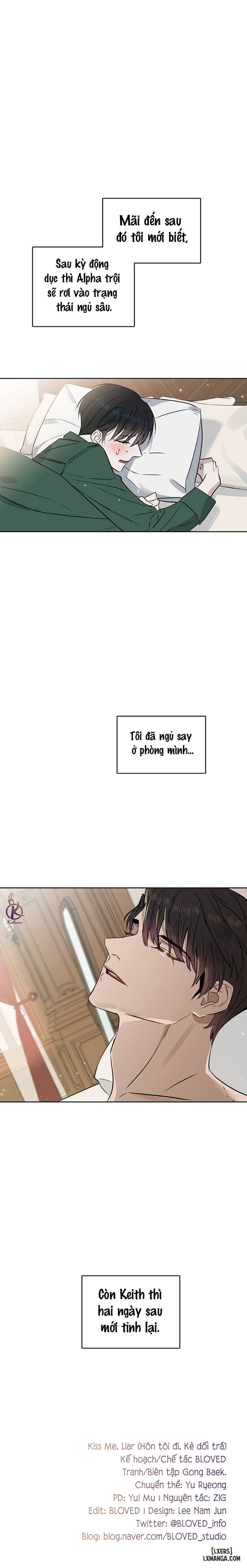 HentaiVN.net - Ảnh 15 - Hôn tôi đi, kẻ dối trá - Chap 12