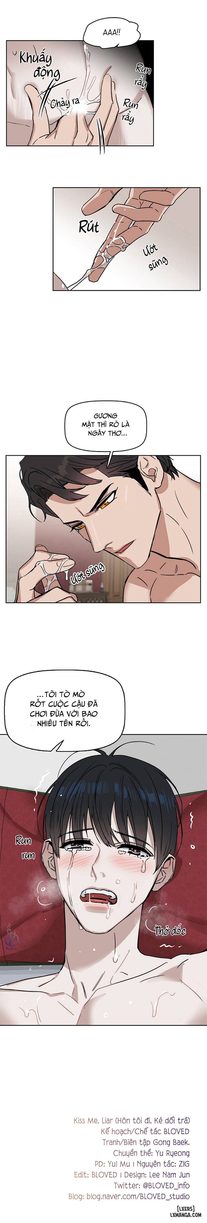 HentaiVN.net - Ảnh 13 - Hôn tôi đi, kẻ dối trá - Chap 14