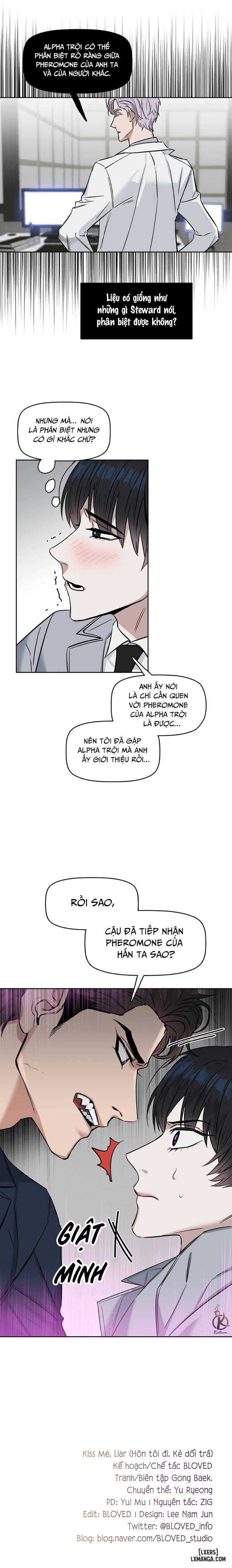HentaiVN.net - Ảnh 15 - Hôn tôi đi, kẻ dối trá - Chap 15