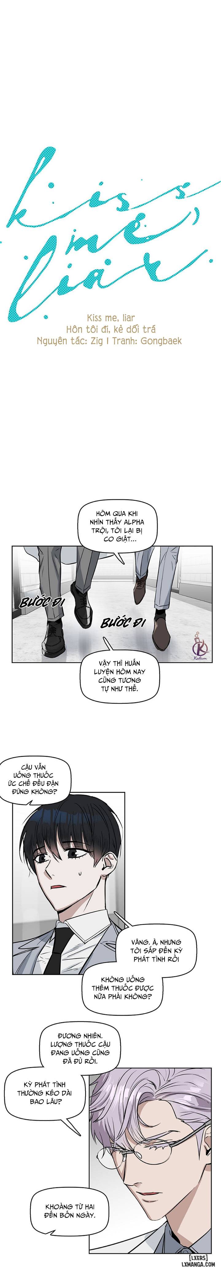 HentaiVN.net - Ảnh 8 - Hôn tôi đi, kẻ dối trá - Chap 15