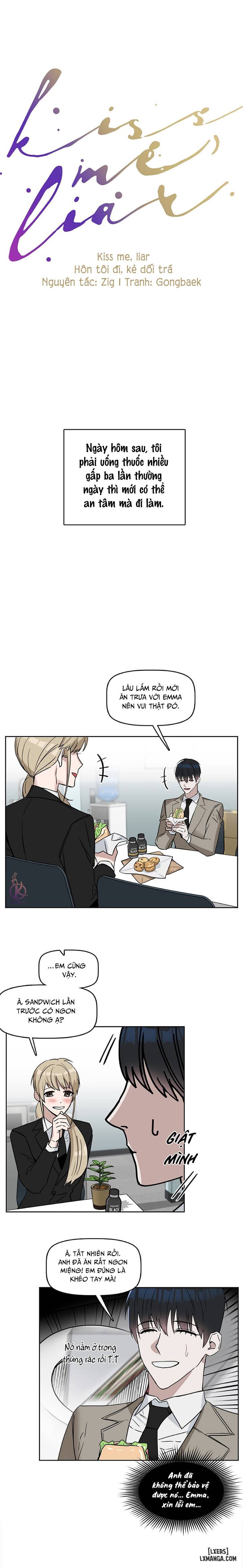 HentaiVN.net - Ảnh 7 - Hôn tôi đi, kẻ dối trá - Chap 16