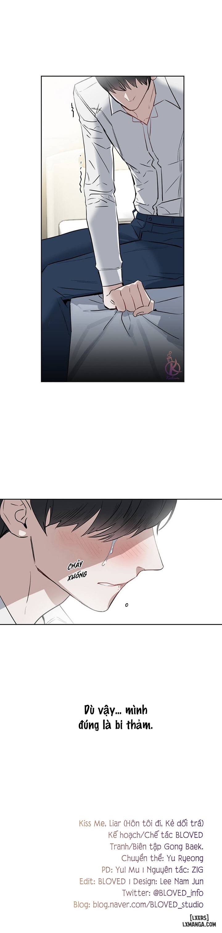 HentaiVN.net - Ảnh 19 - Hôn tôi đi, kẻ dối trá - Chap 18