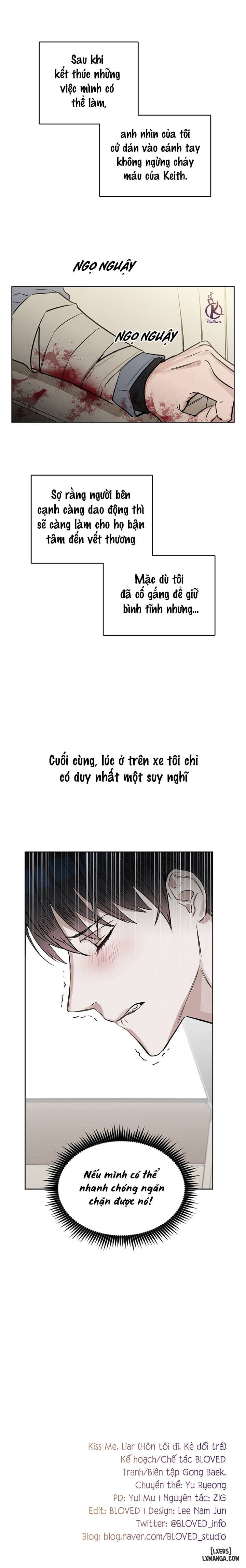 HentaiVN.net - Ảnh 17 - Hôn tôi đi, kẻ dối trá - Chap 19