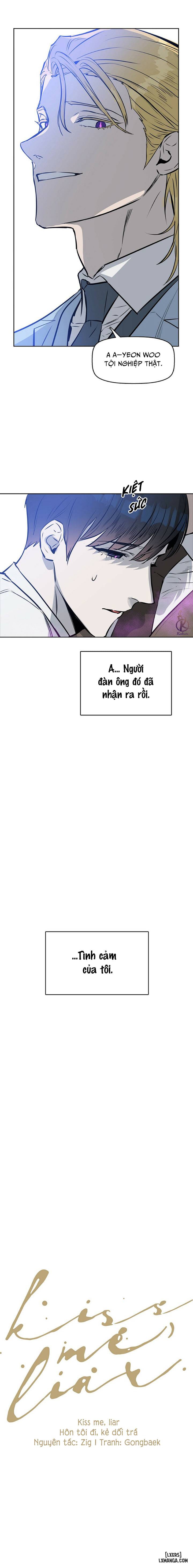 HentaiVN.net - Ảnh 7 - Hôn tôi đi, kẻ dối trá - Chap 21