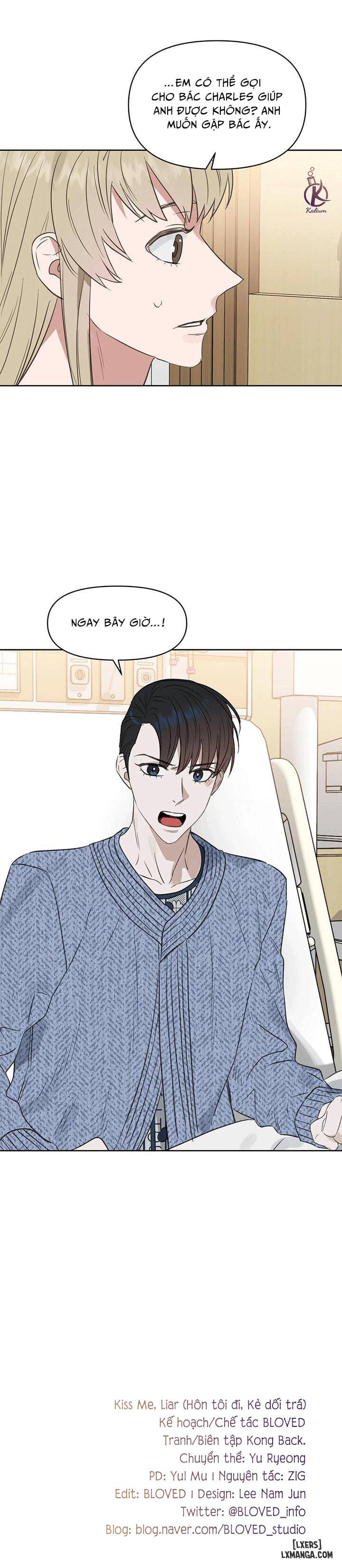 HentaiVN.net - Ảnh 19 - Hôn tôi đi, kẻ dối trá - Chap 23