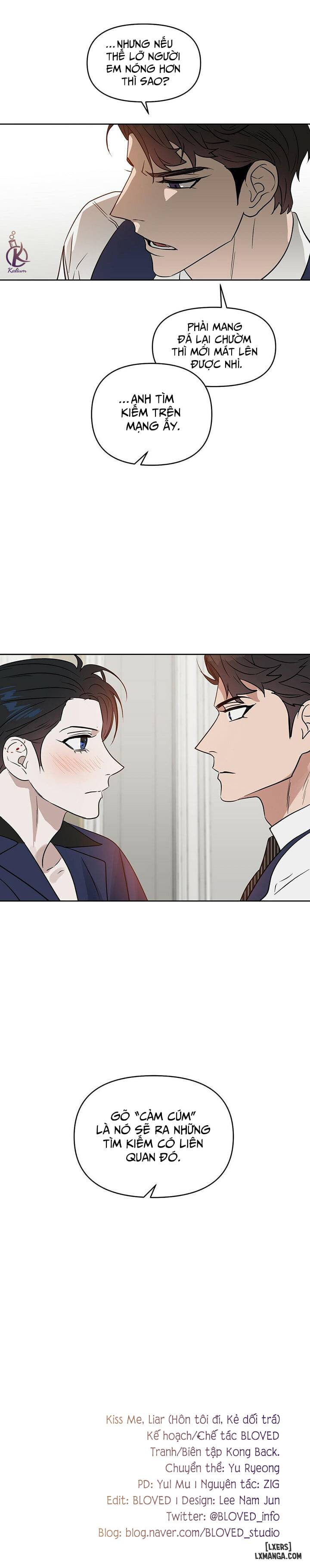 HentaiVN.net - Ảnh 20 - Hôn tôi đi, kẻ dối trá - Chap 27