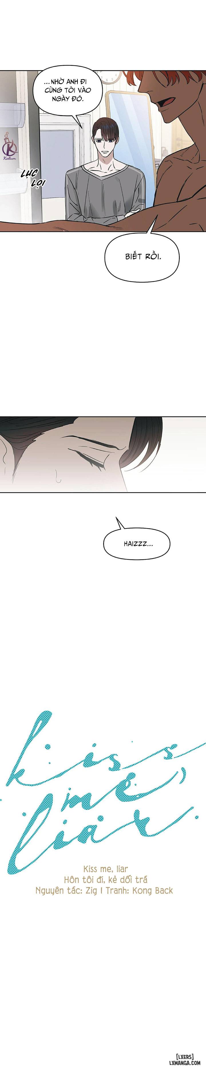 HentaiVN.net - Ảnh 4 - Hôn tôi đi, kẻ dối trá - Chap 30