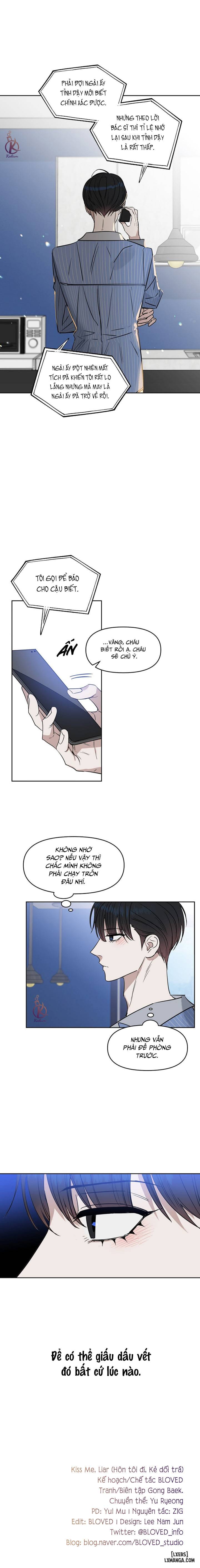 HentaiVN.net - Ảnh 13 - Hôn tôi đi, kẻ dối trá - Chap 39
