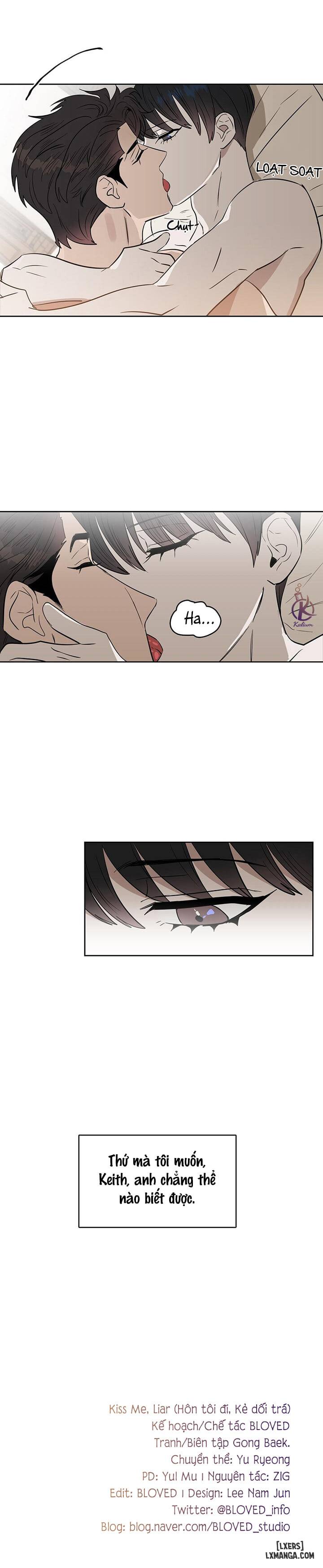 HentaiVN.net - Ảnh 22 - Hôn tôi đi, kẻ dối trá - Chap 45