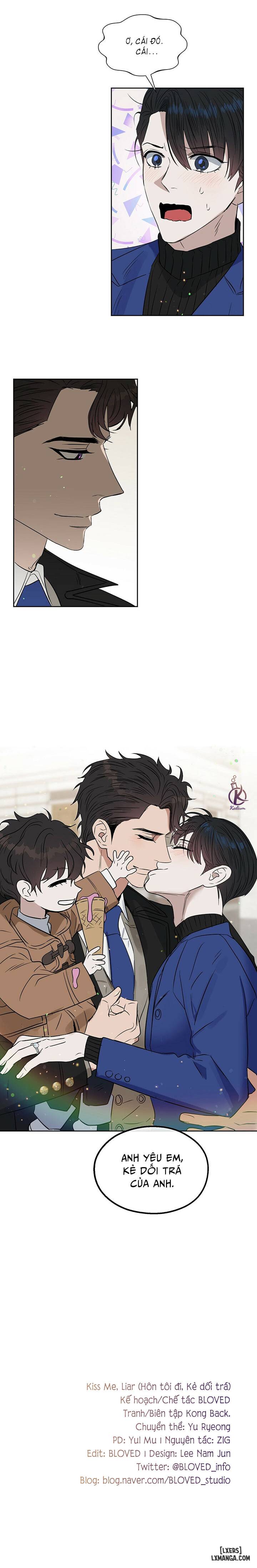 HentaiVN.net - Ảnh 20 - Hôn tôi đi, kẻ dối trá - Chap 46