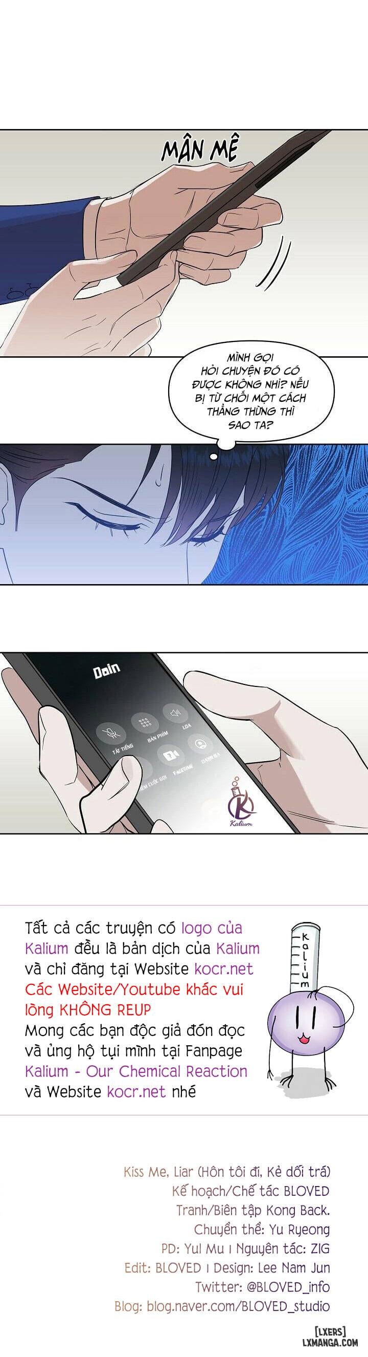 HentaiVN.net - Ảnh 21 - Hôn tôi đi, kẻ dối trá - Chap 49
