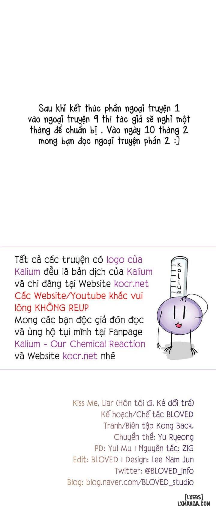 HentaiVN.net - Ảnh 27 - Hôn tôi đi, kẻ dối trá - Chap 57