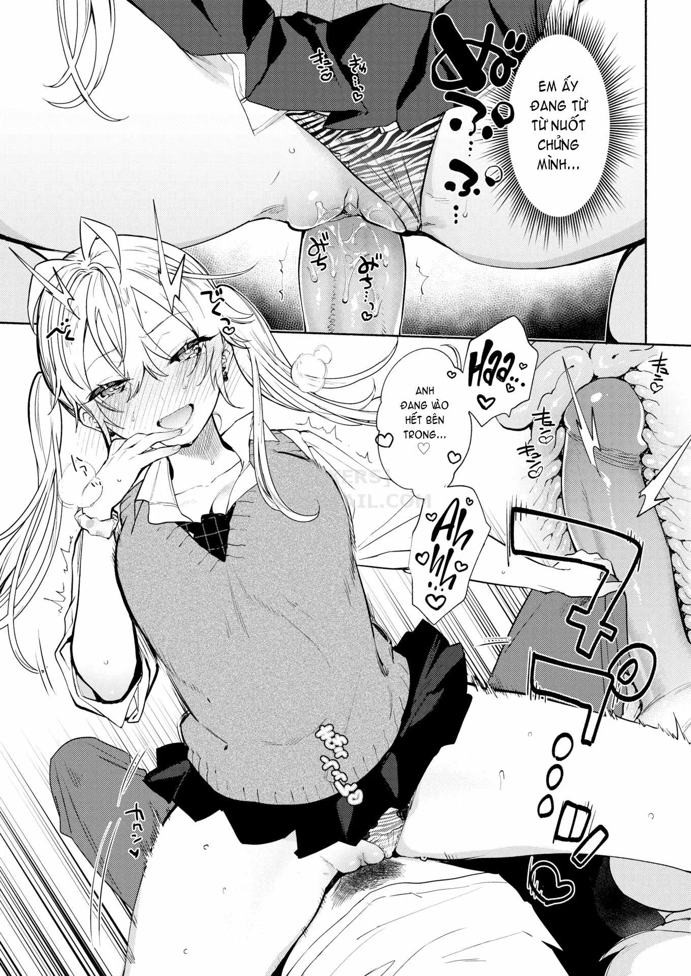 HentaiVN.net - Ảnh 10 - More, Sensei ❤ [Sensei ❤ ~The Night Fever Teacher!~] - Chap 1