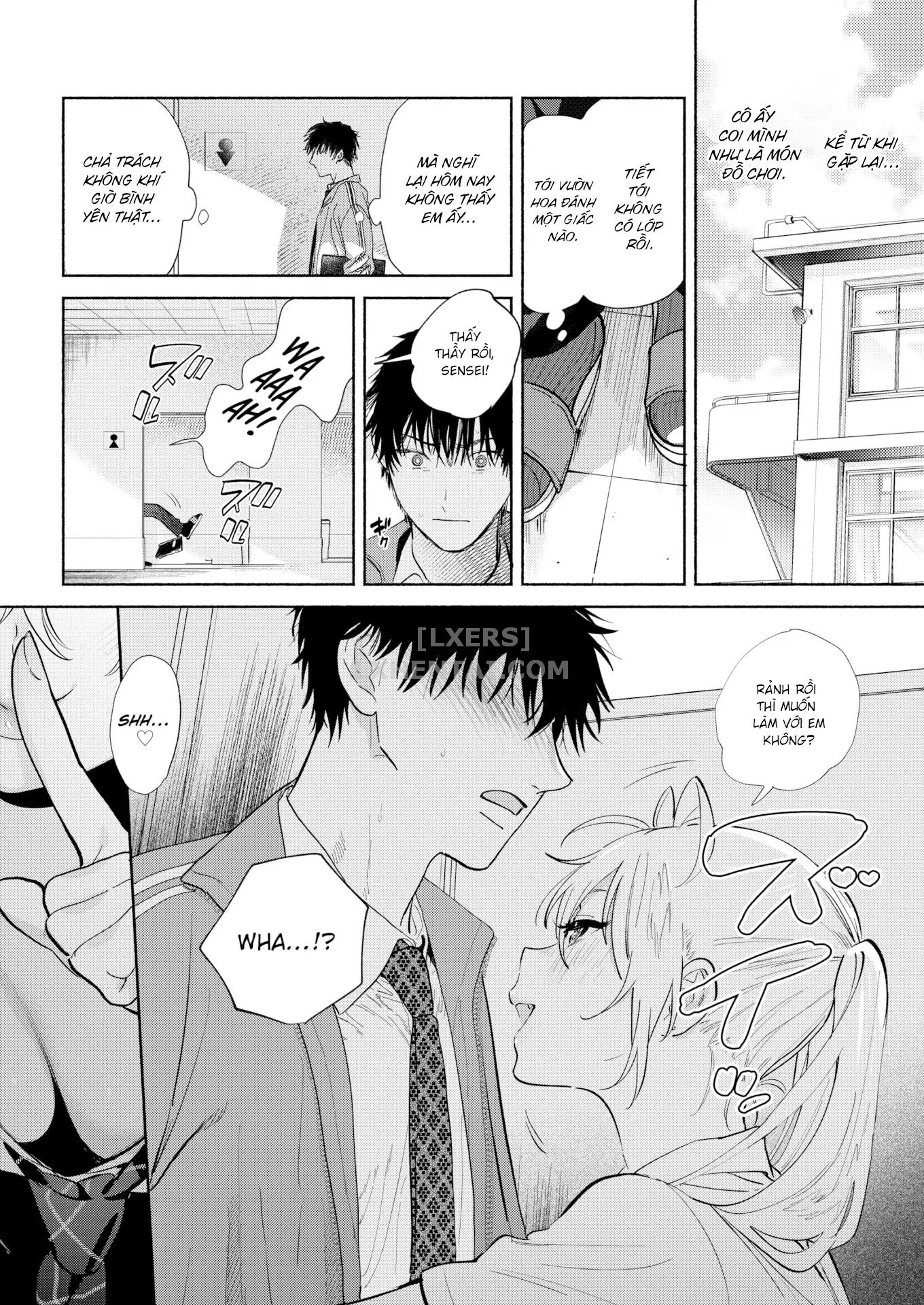 HentaiVN.net - Ảnh 10 - More, Sensei ❤ [Sensei ❤ ~The Night Fever Teacher!~] - Chap 2