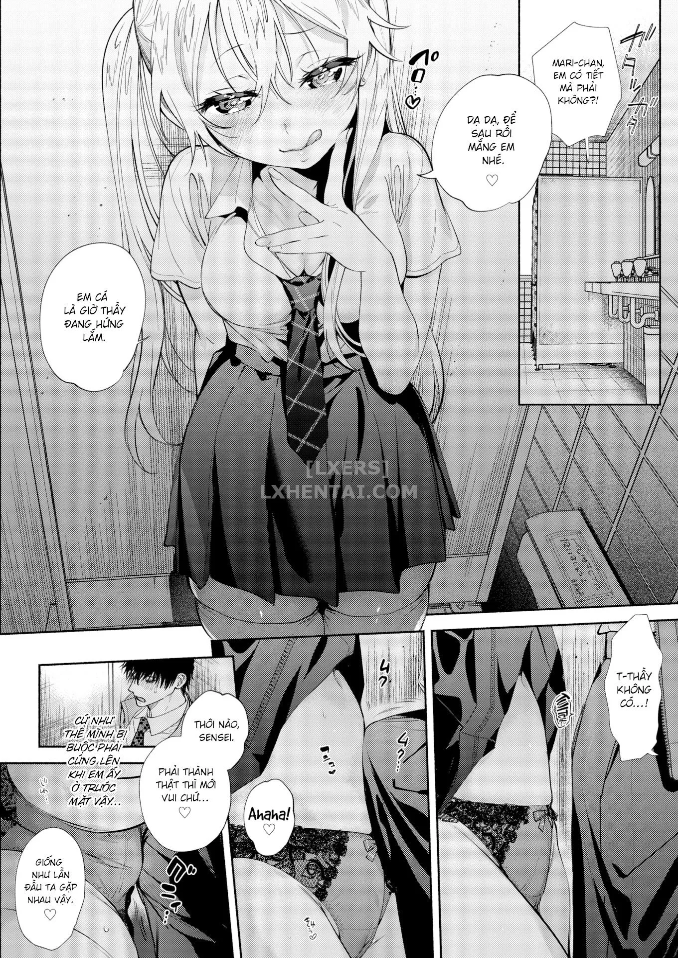 HentaiVN.net - Ảnh 11 - More, Sensei ❤ [Sensei ❤ ~The Night Fever Teacher!~] - Chap 2