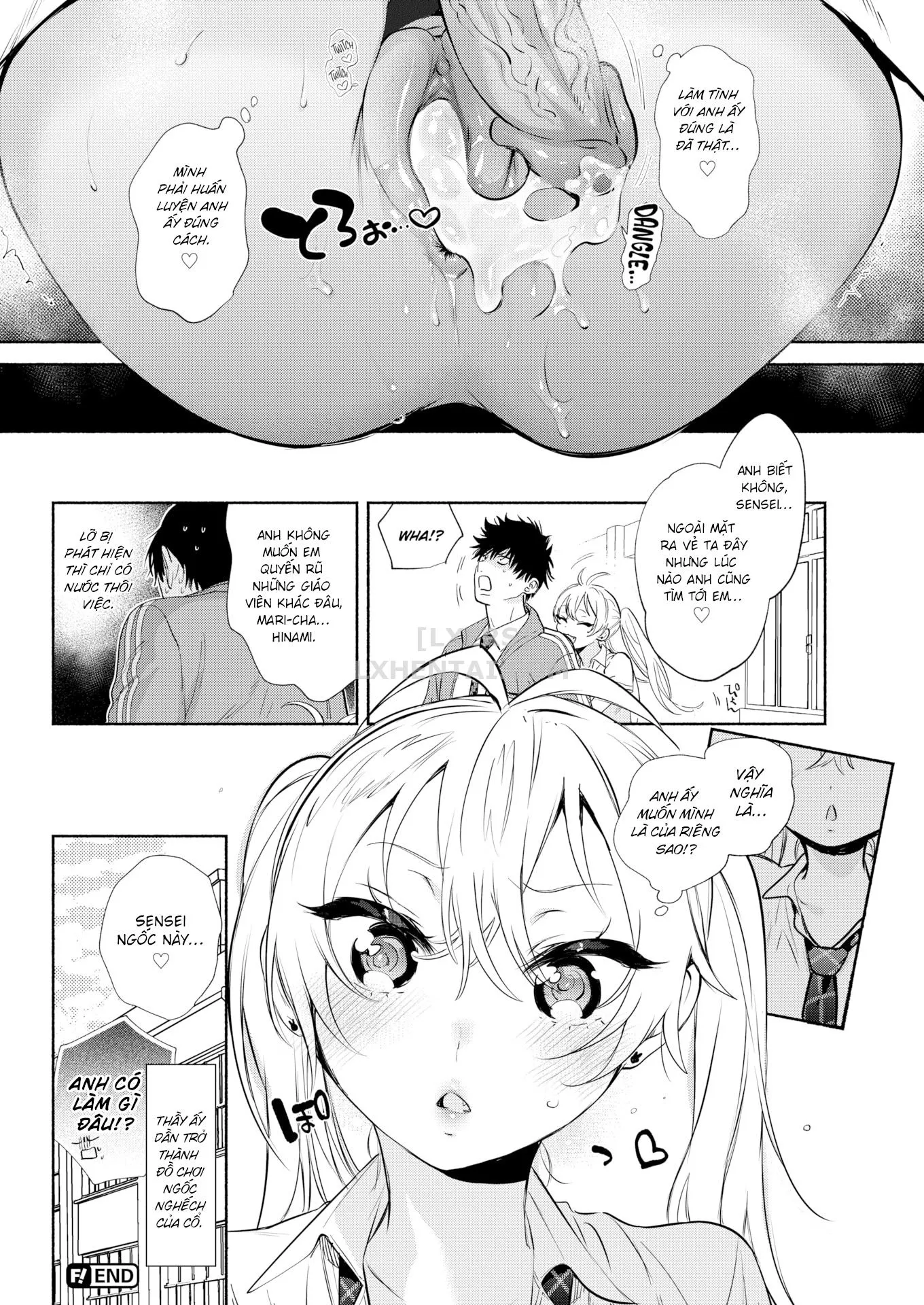 HentaiVN.net - Ảnh 16 - More, Sensei ❤ [Sensei ❤ ~The Night Fever Teacher!~] - Chap 2