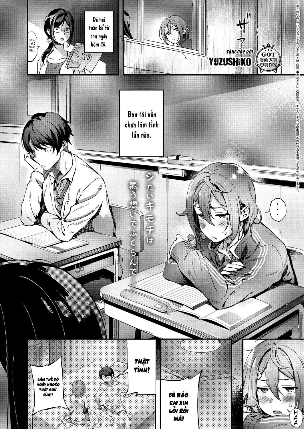 HentaiVN.net - Ảnh 7 - Dù thế em vẫn yêu anh [Even So, I love You; Soredemo Kimi ga Suki] - Chap 1
