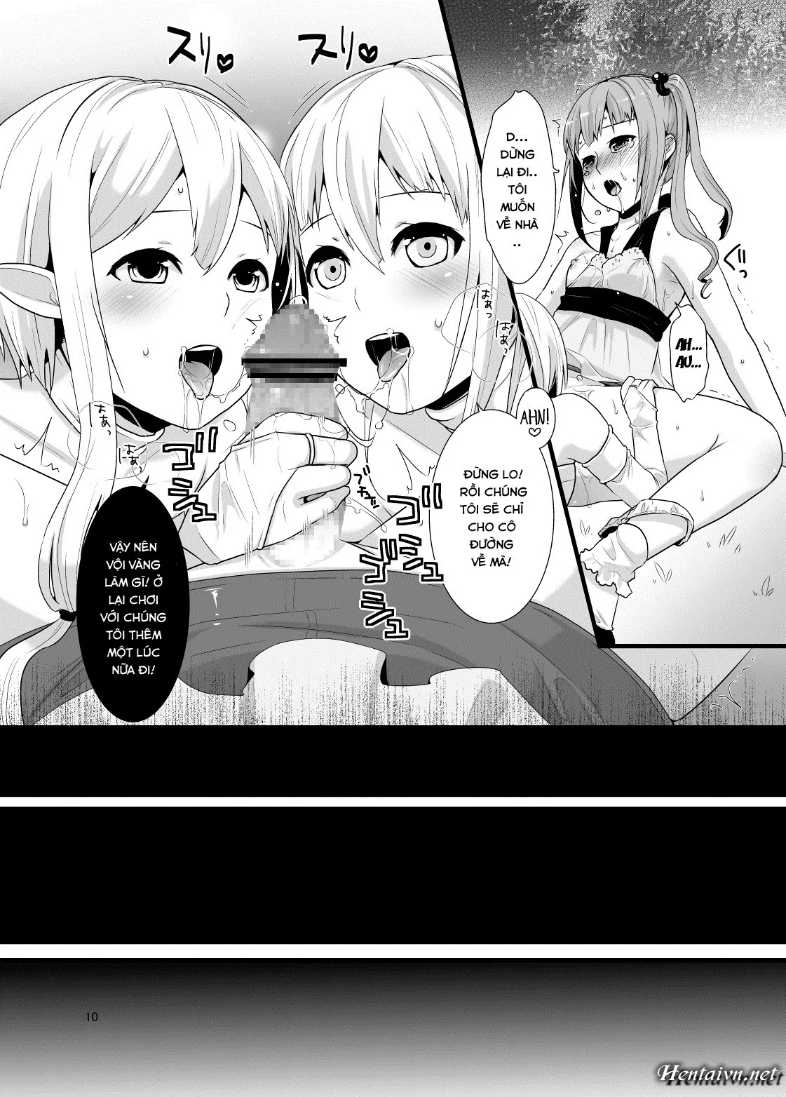 HentaiVN.net - Ảnh 10 - Mayoi no Mori no Otokonoko - Chap 1