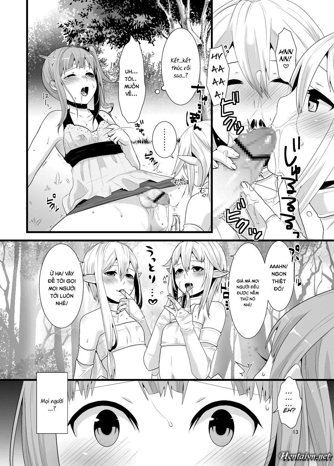 HentaiVN.net - Ảnh 13 - Mayoi no Mori no Otokonoko - Chap 1