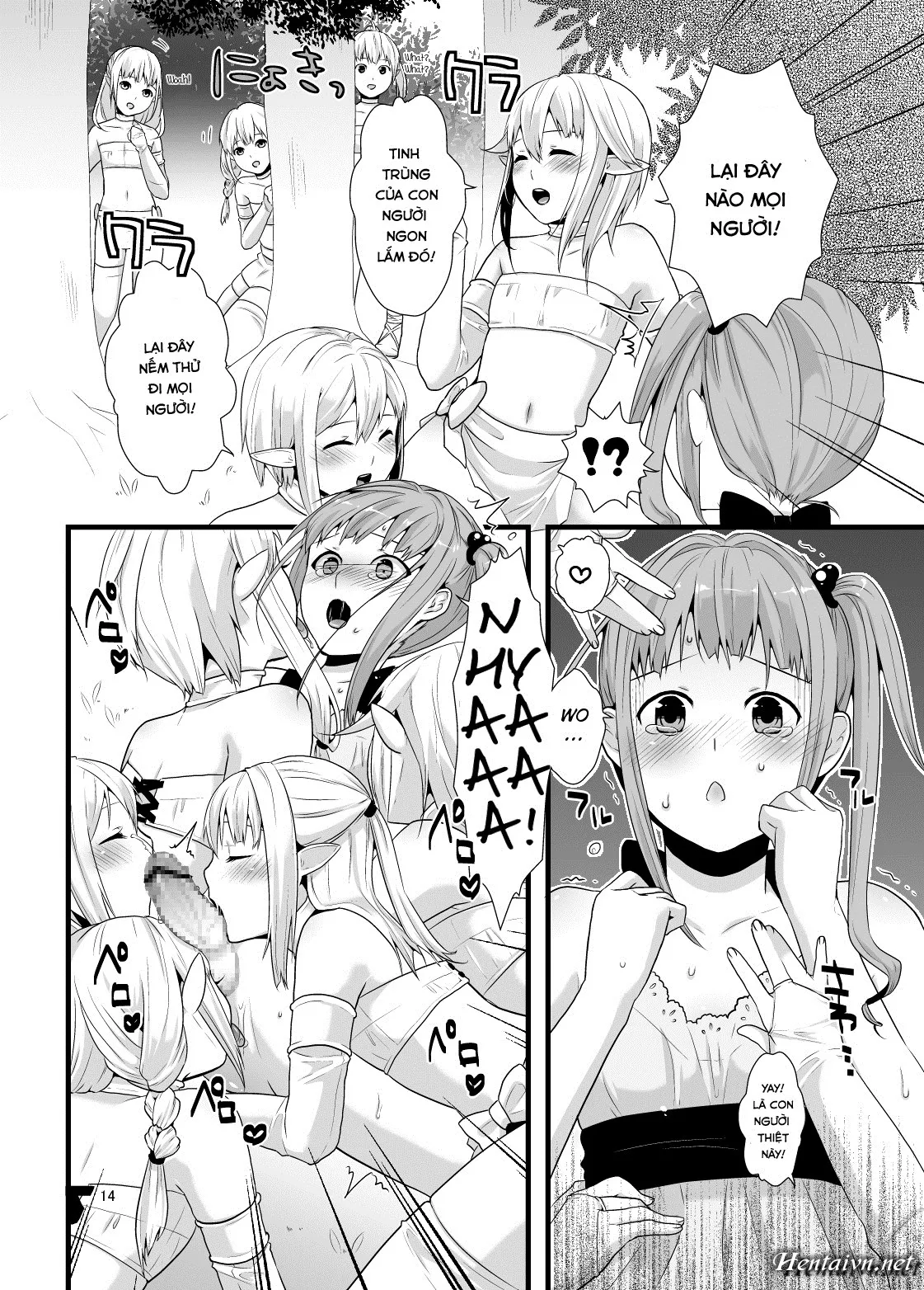 HentaiVN.net - Ảnh 14 - Mayoi no Mori no Otokonoko - Chap 1