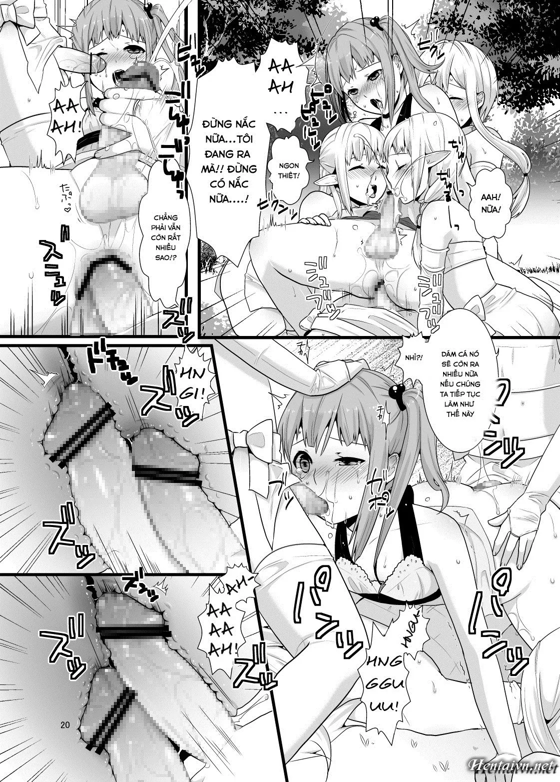 HentaiVN.net - Ảnh 20 - Mayoi no Mori no Otokonoko - Chap 1