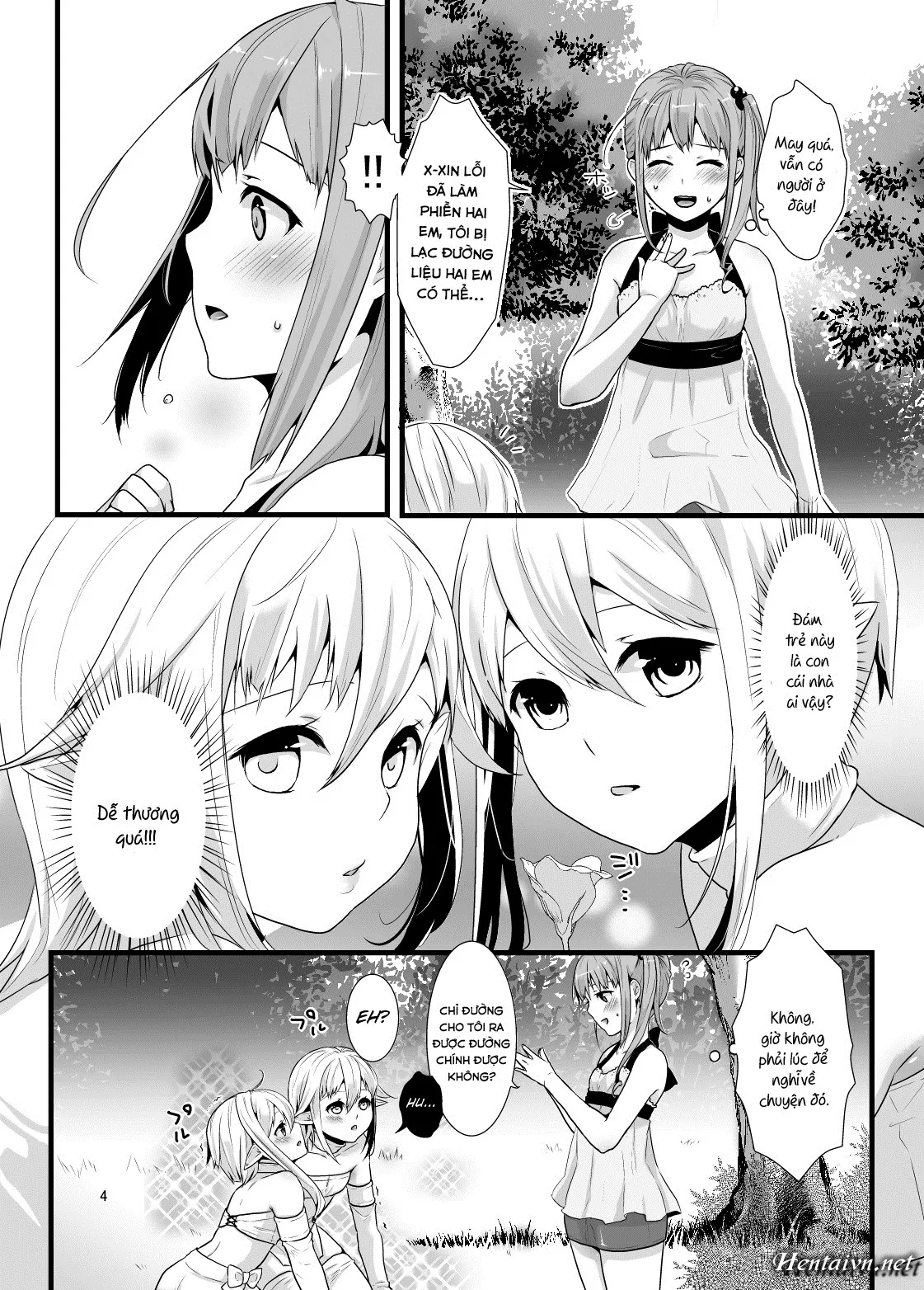HentaiVN.net - Ảnh 4 - Mayoi no Mori no Otokonoko - Chap 1