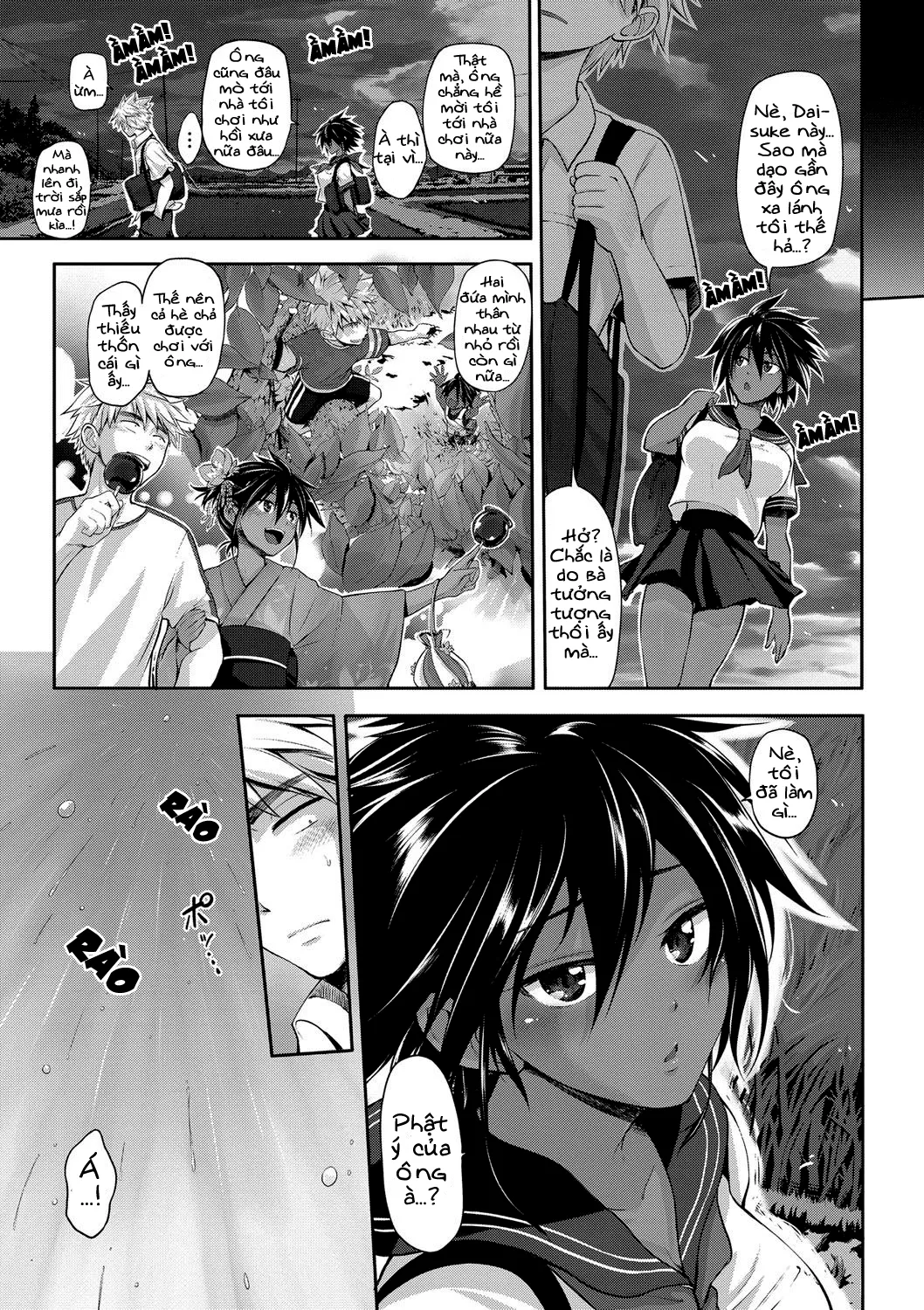 HentaiVN.net - Ảnh 4 - Yuudachi [A Sudden Evening Rain; Cơn mưa rào ban đêm] - Chap 1