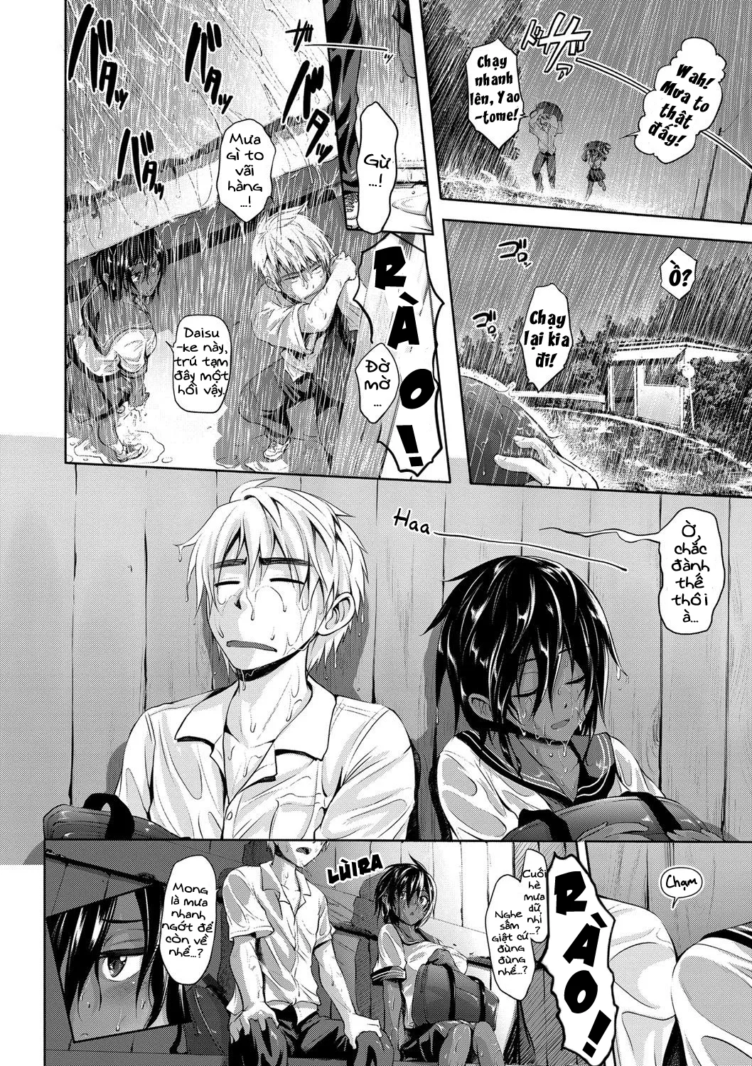 HentaiVN.net - Ảnh 5 - Yuudachi [A Sudden Evening Rain; Cơn mưa rào ban đêm] - Chap 1