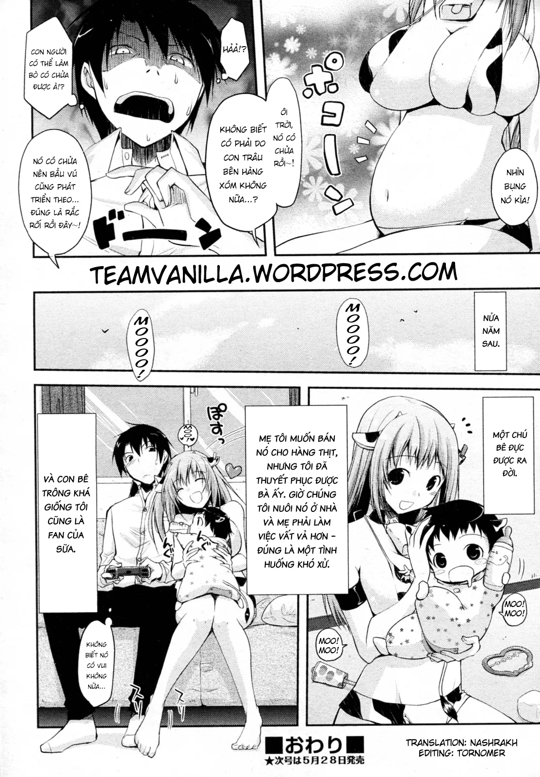 HentaiVN.net - Ảnh 18 - Milk Party! [COMIC Aun 2010-06] - Chap 1