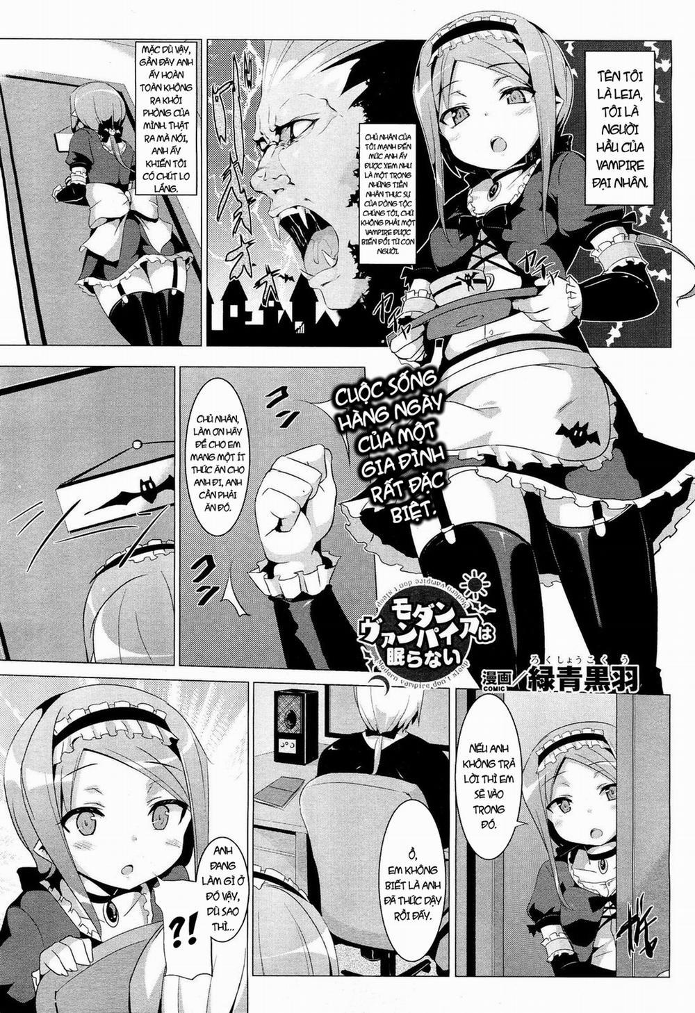 HentaiVN.net - Ảnh 3 - Modern Vampire wa Nemuranai [Modern Vampire Don't Sleep] - Chap 1
