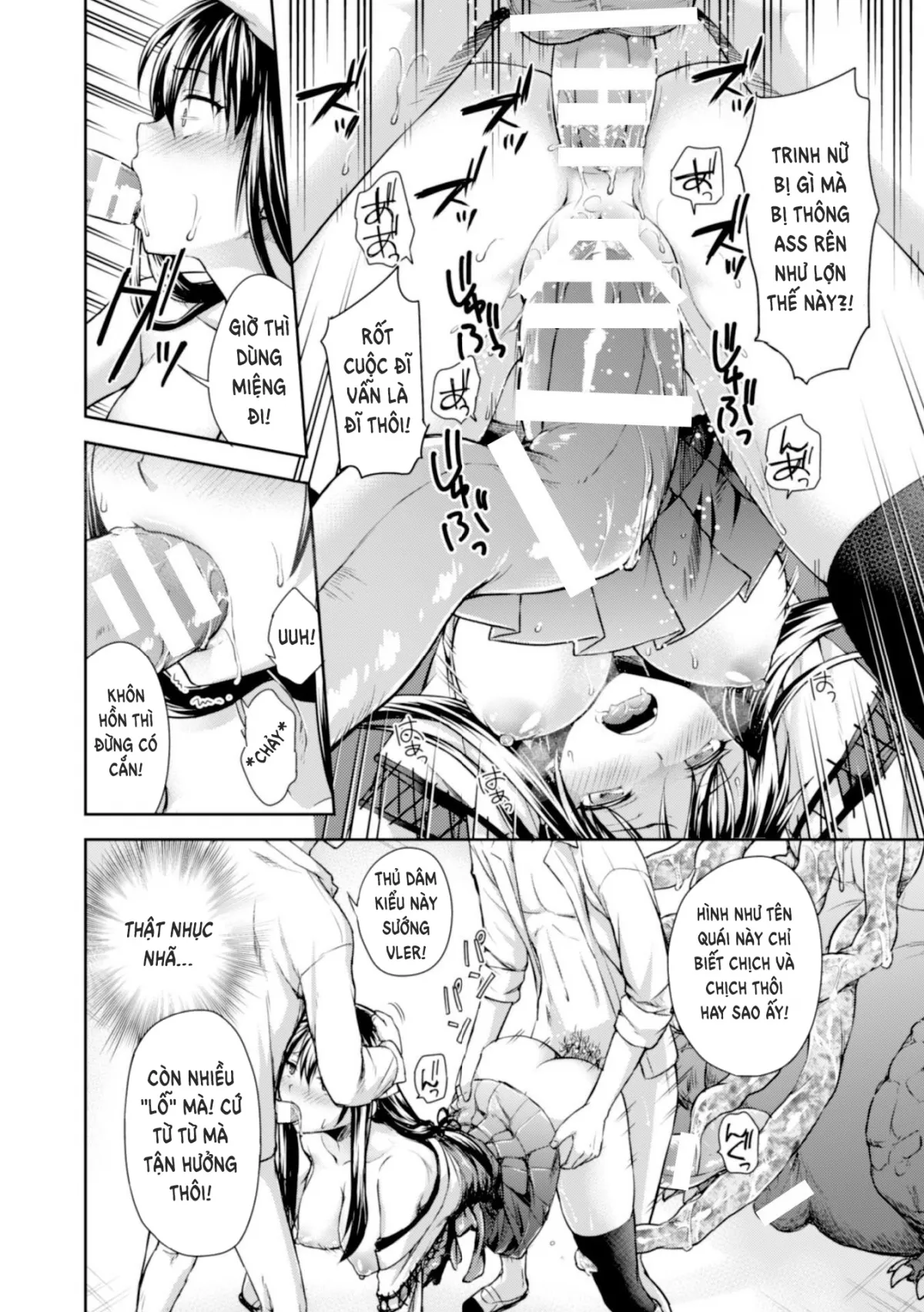 HentaiVN.net - Ảnh 15 - Uragirareta Gakuen Taimashi [Betrayed School Demon Hunter] - Chap 1