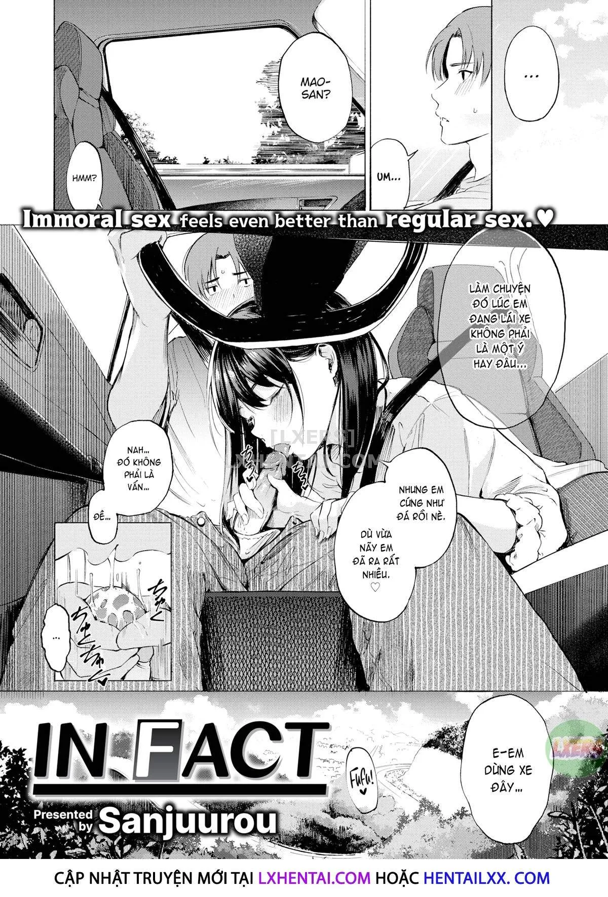 HentaiVN.net - Ảnh 5 - In Fact [Comic X-Eros #92] - Chap 1