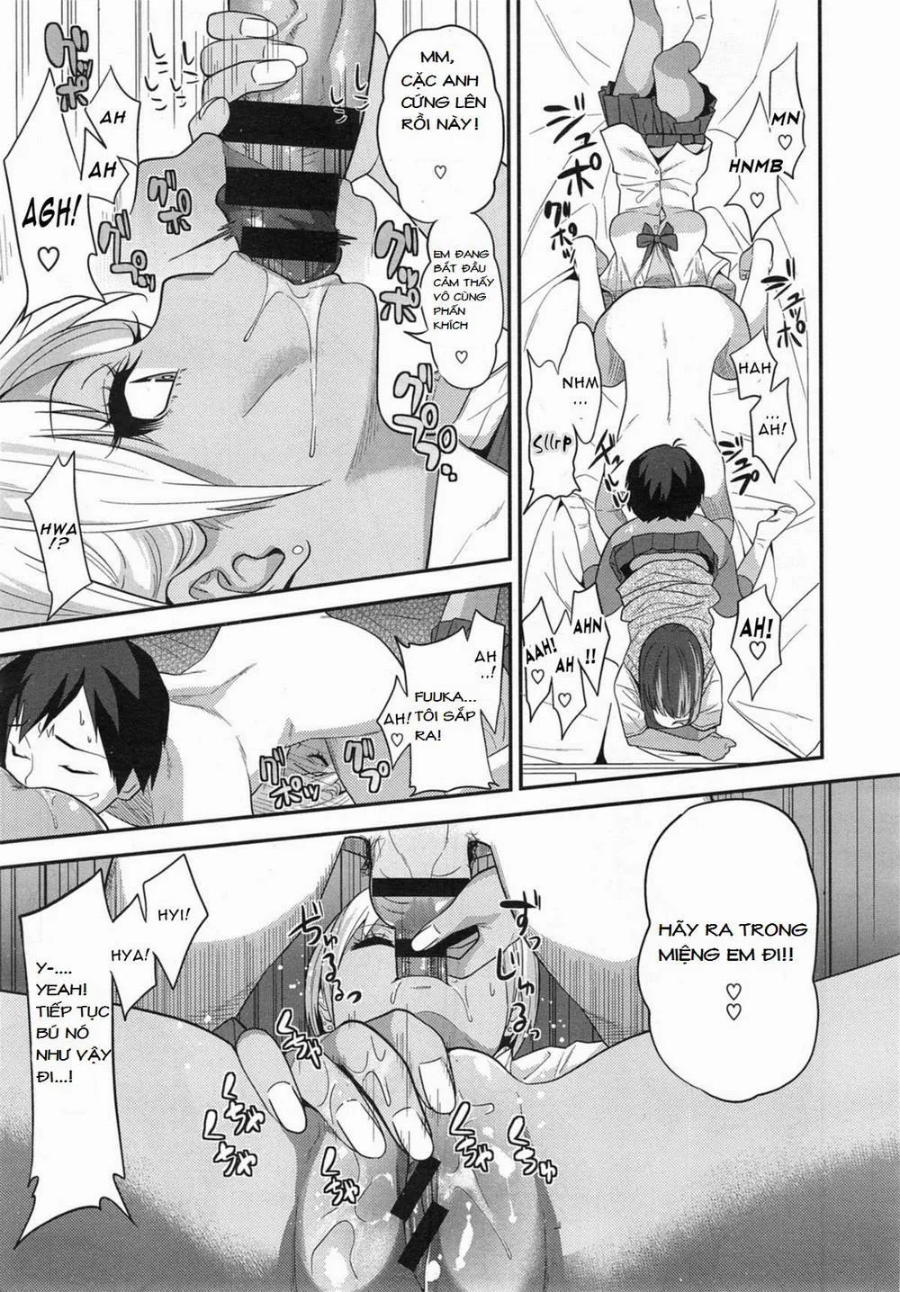 HentaiVN.net - Ảnh 19 - Black Black Working Girls - Chap 1