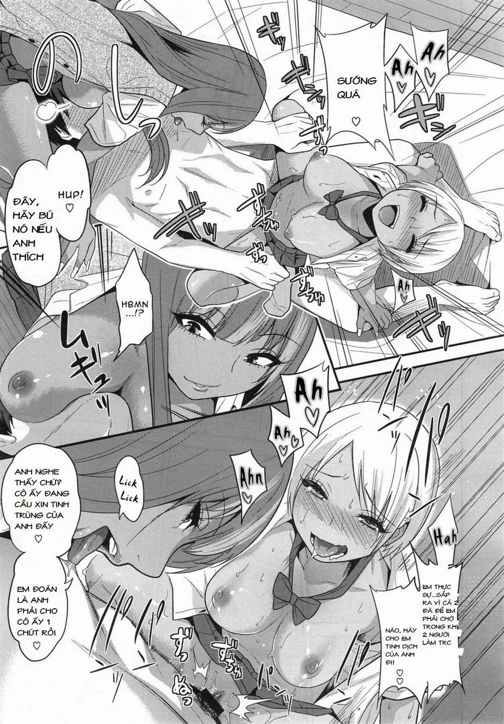 HentaiVN.net - Ảnh 27 - Black Black Working Girls - Chap 1