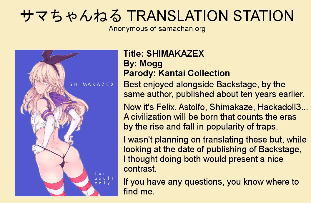 HentaiVN.net - Ảnh 18 - SHIMAKAZEX - Chap 1
