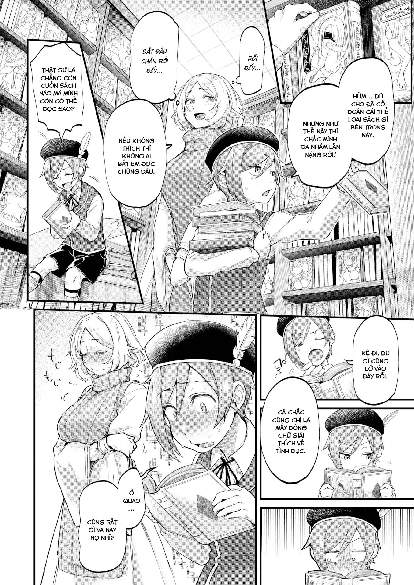 HentaiVN.net - Ảnh 5 - Cross your limits library - Chap 1