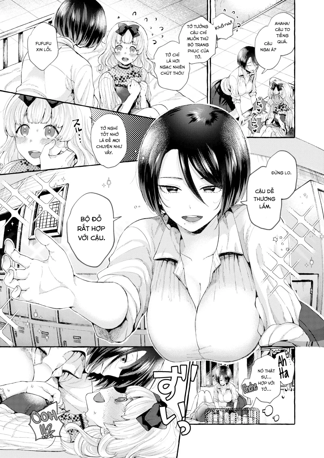 HentaiVN.net - Ảnh 6 - Tình yêu nở rộ [Spotlight no Shita de Saku ; Blooming Beneath the Spotlight] - Chap 1