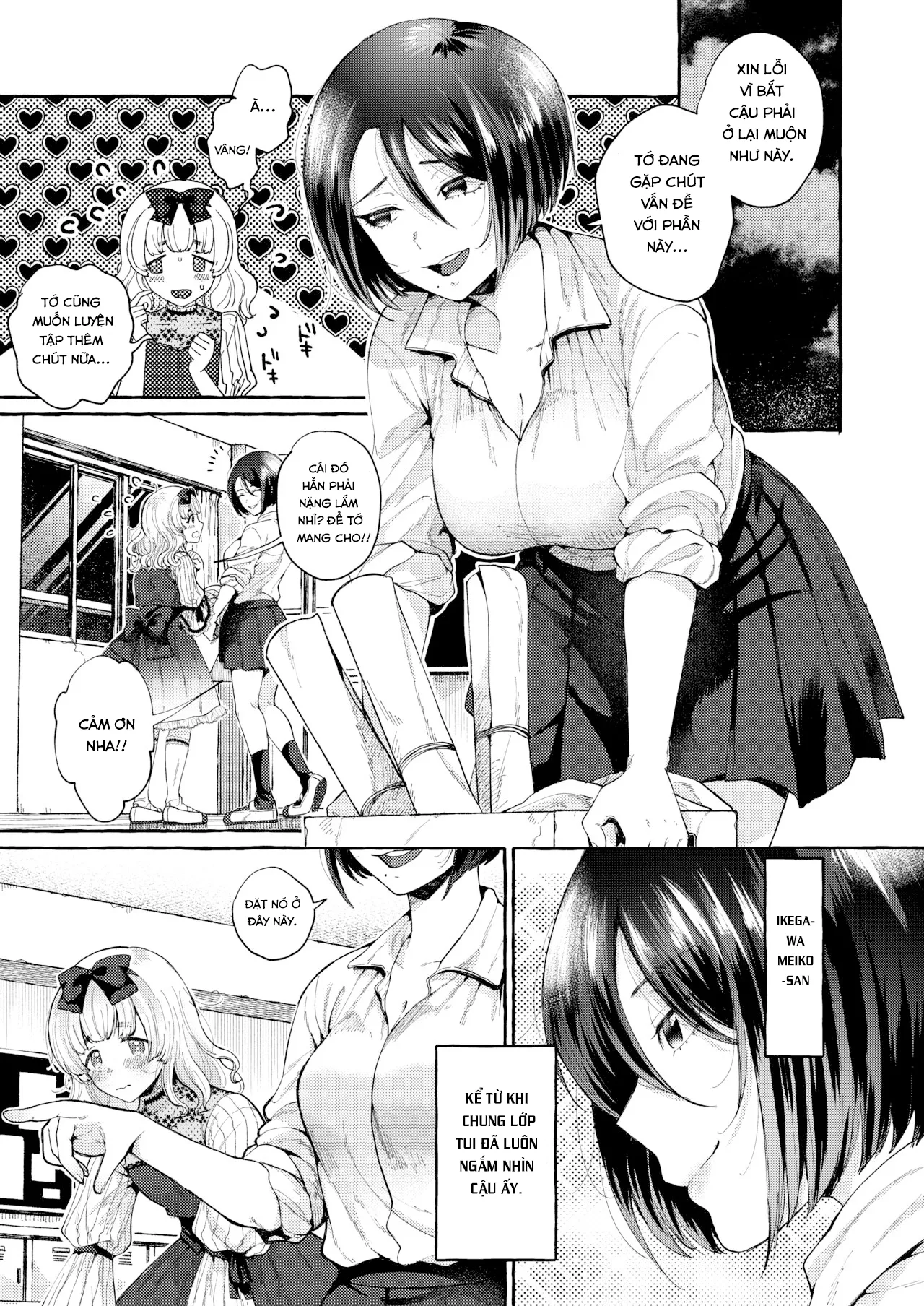 HentaiVN.net - Ảnh 4 - Tình yêu nở rộ [Spotlight no Shita de Saku ; Blooming Beneath the Spotlight] - Chap 2