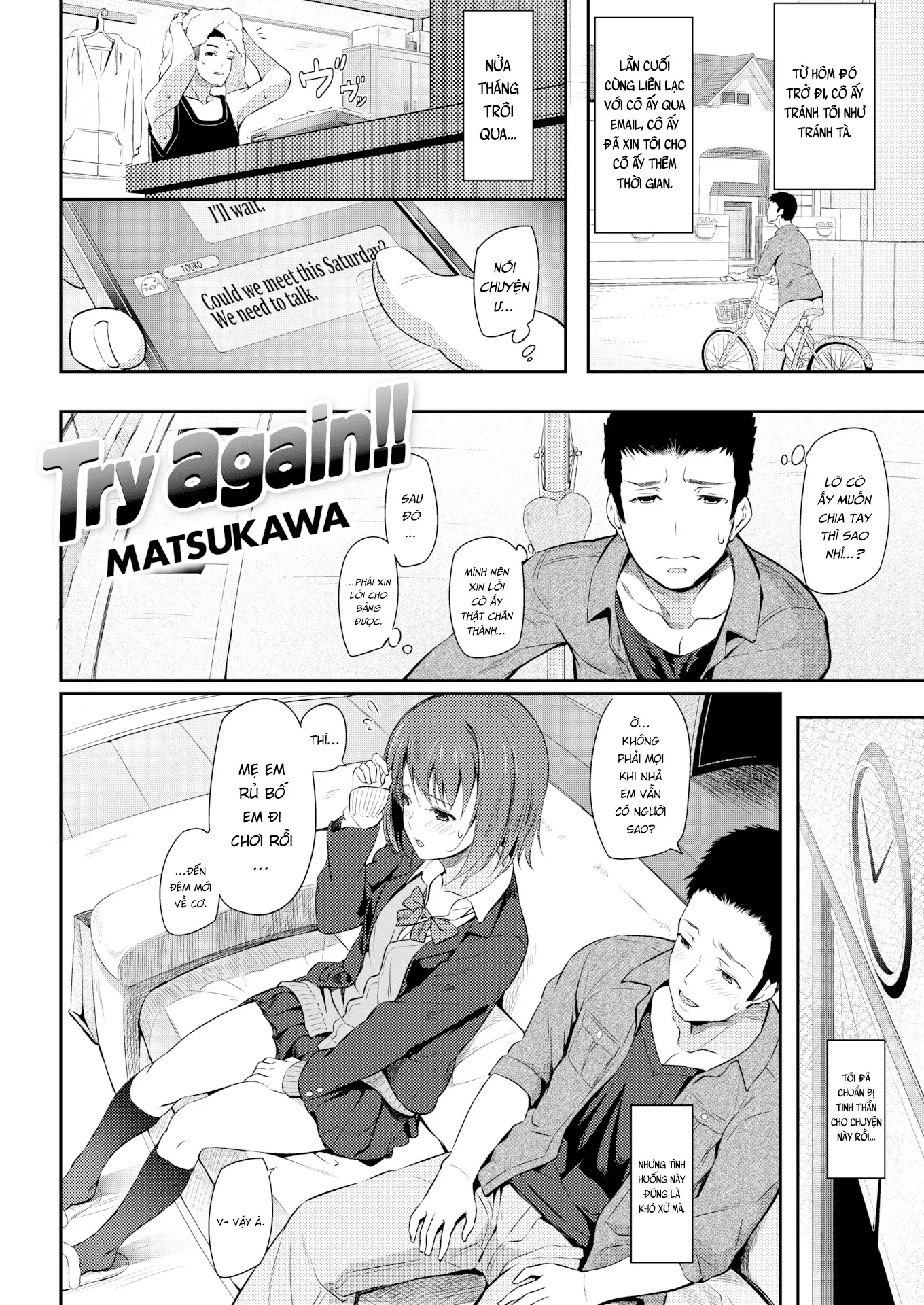 HentaiVN.net - Ảnh 3 - Try Again!! - Chap 1