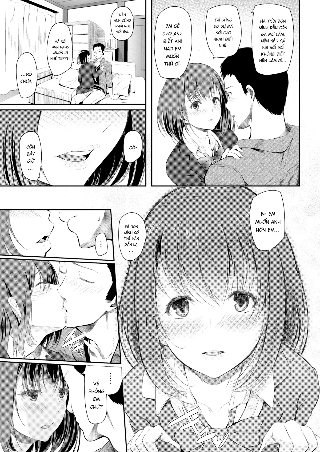 HentaiVN.net - Ảnh 6 - Try Again!! - Chap 1