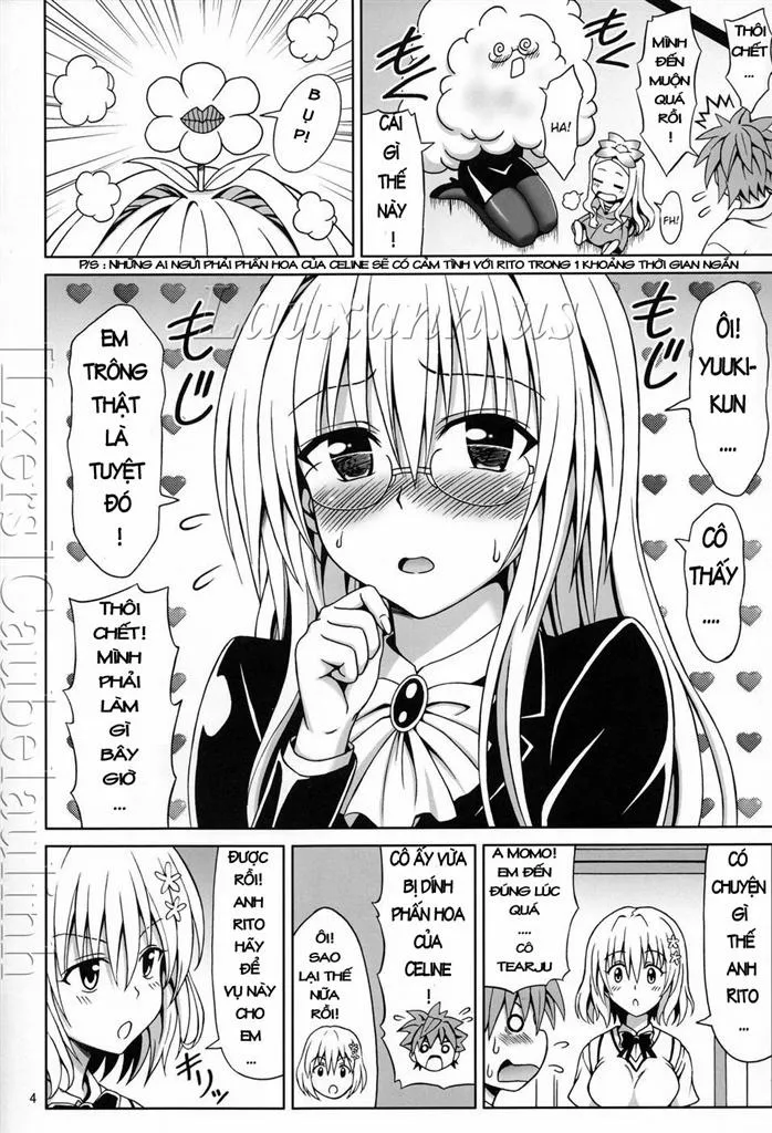 HentaiVN.net - Ảnh 3 - Onegai Tearju Sensei (To Love-Ru) - Chap 1