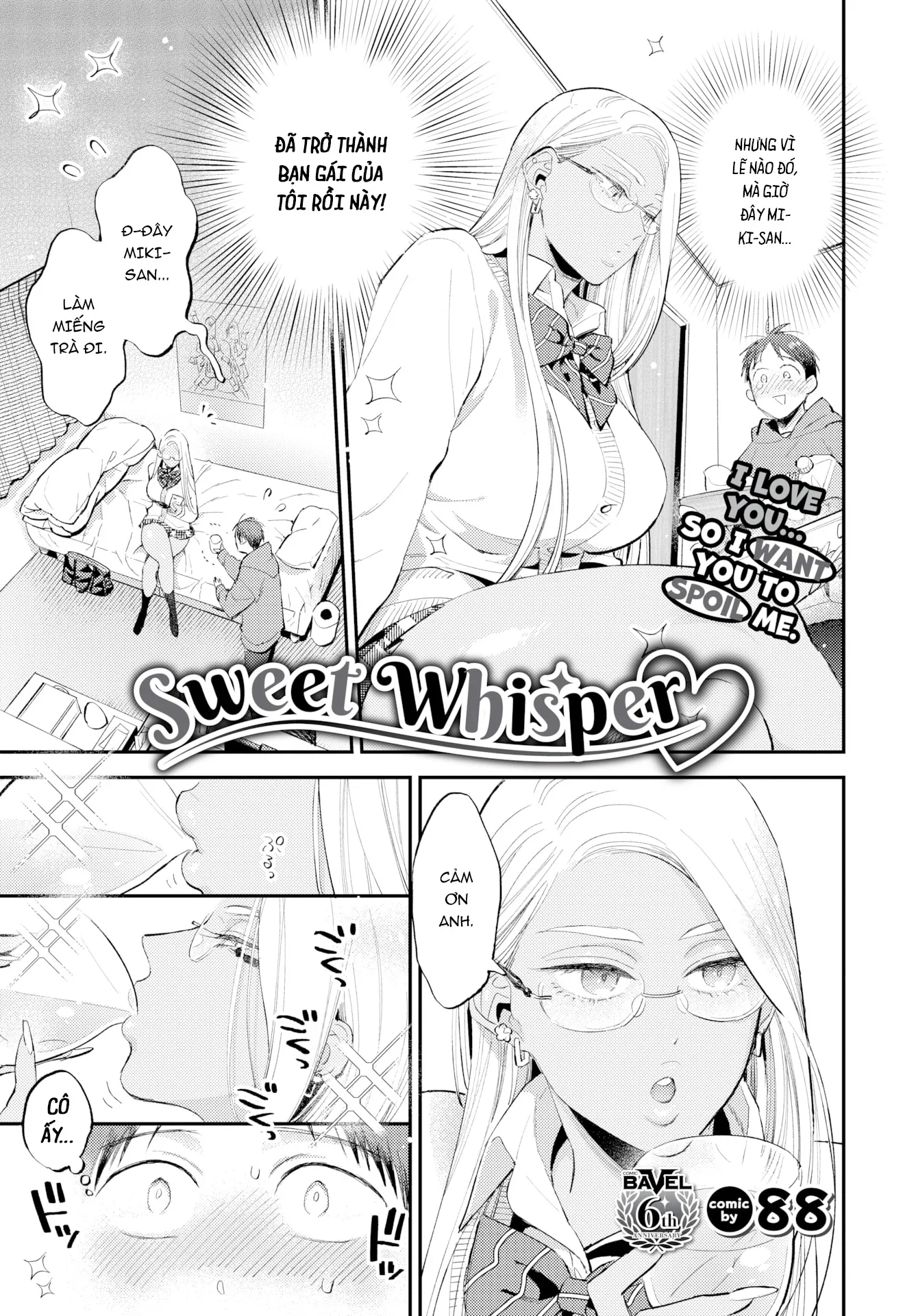HentaiVN.net - Ảnh 8 - Lời thì thầm ngọt ngào ~ - Chap 1