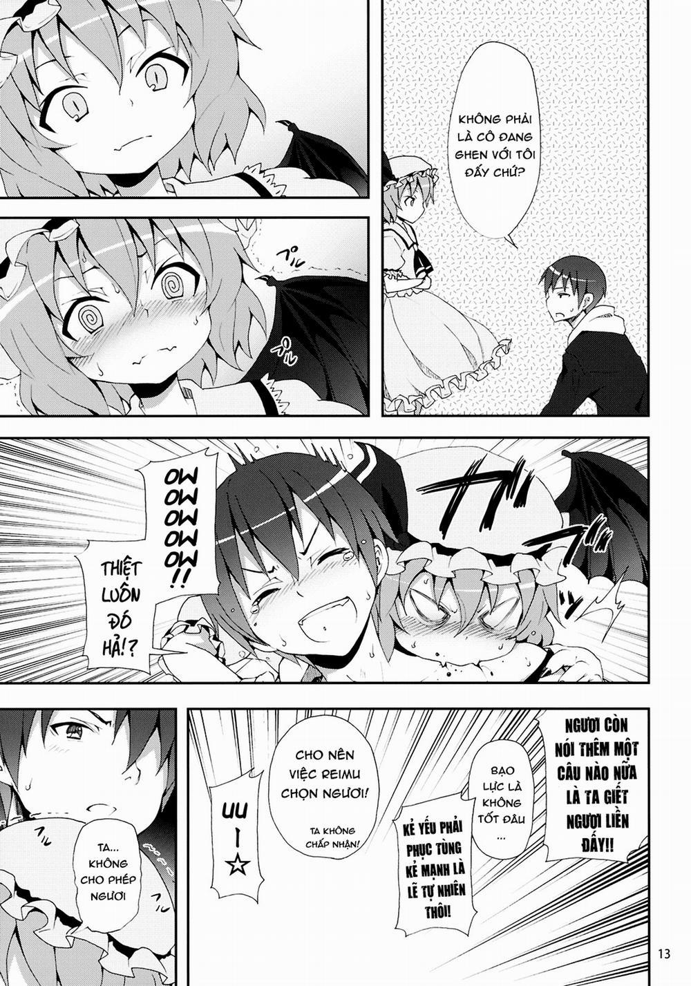HentaiVN.net - Ảnh 12 - Remilia kara no Chousenjou (Touhou) [Thách thức của Remilia] - Chap 1