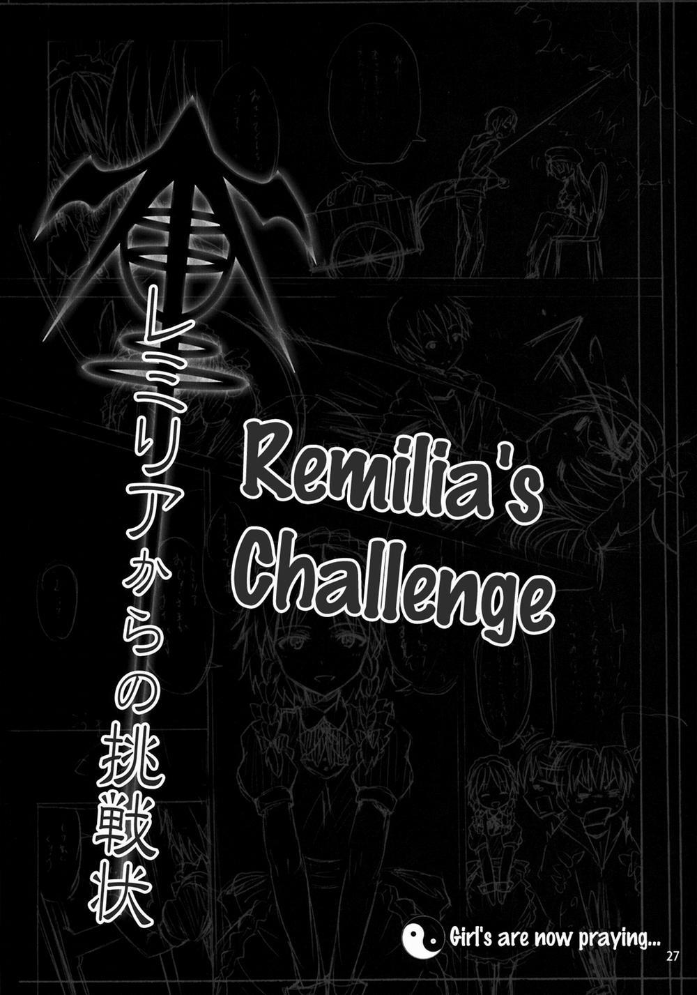 HentaiVN.net - Ảnh 26 - Remilia kara no Chousenjou (Touhou) [Thách thức của Remilia] - Chap 1