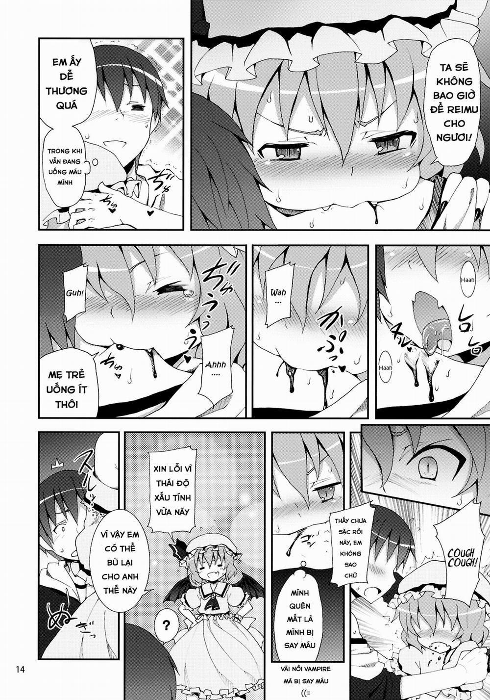 HentaiVN.net - Ảnh 12 - Remilia kara no Chousenjou (Touhou) [Thách thức của Remilia] - Chap 2