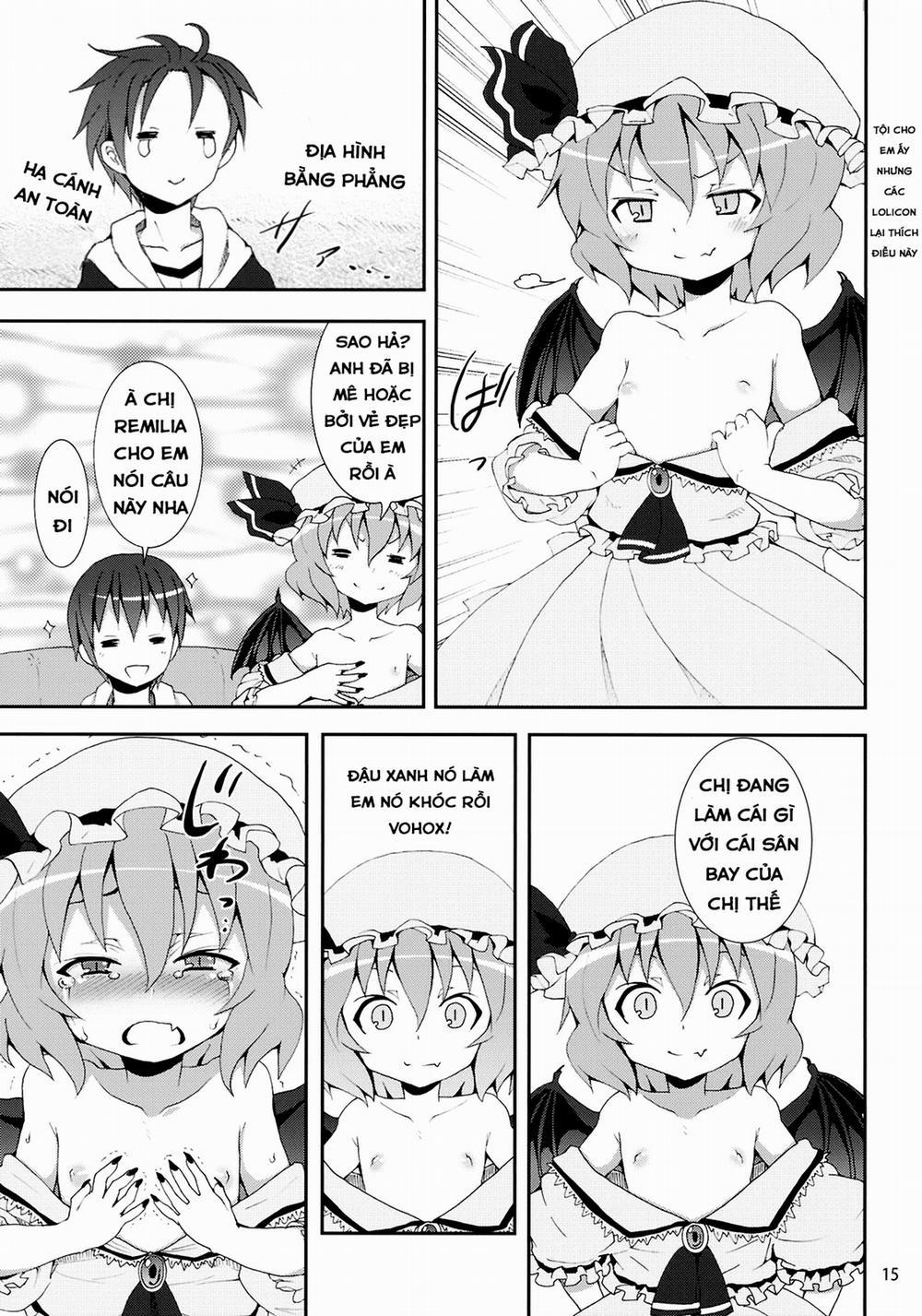 HentaiVN.net - Ảnh 13 - Remilia kara no Chousenjou (Touhou) [Thách thức của Remilia] - Chap 2