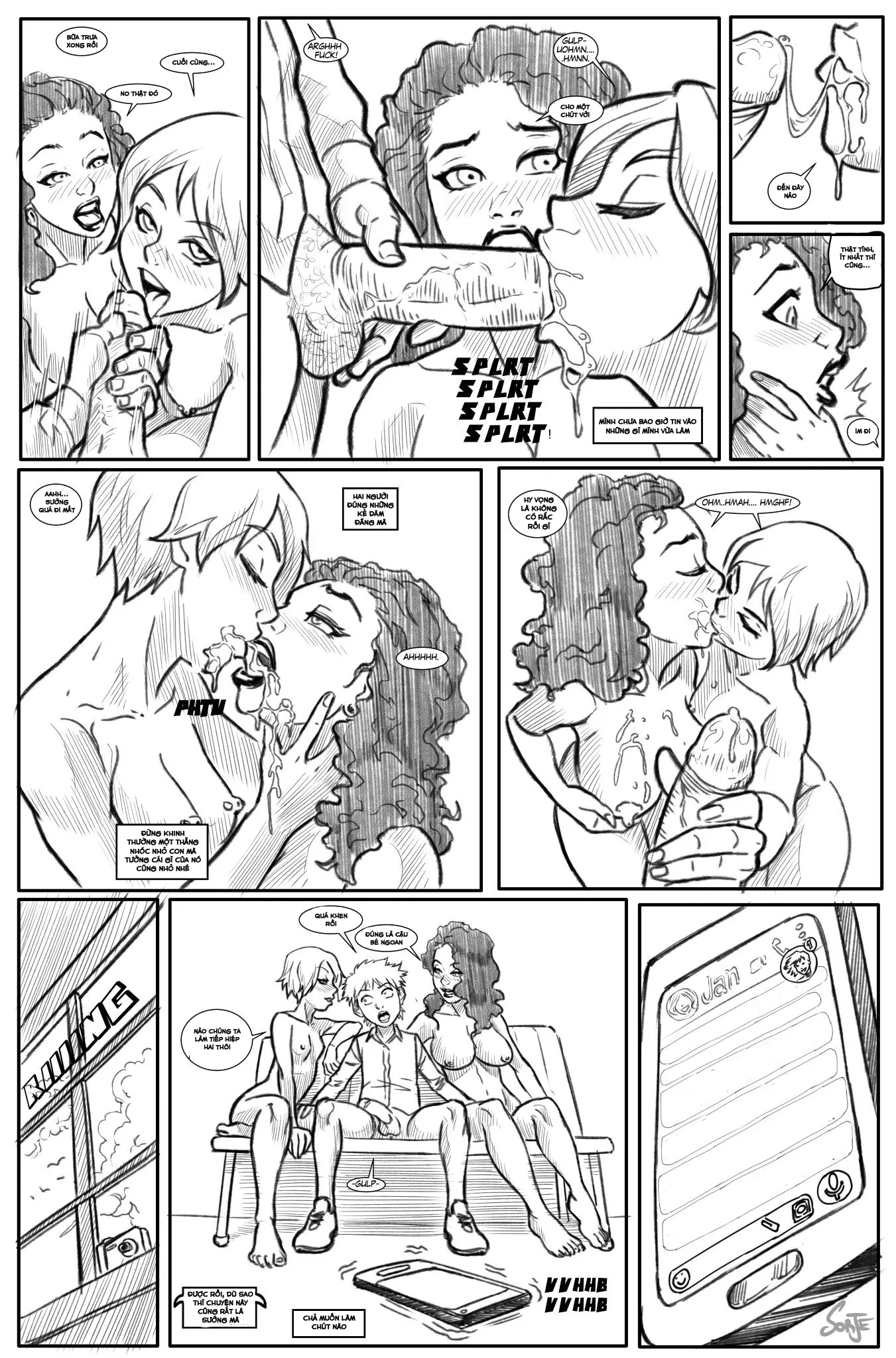 HentaiVN.net - Ảnh 10 - Sidney - Fast R&R High - Chap 2