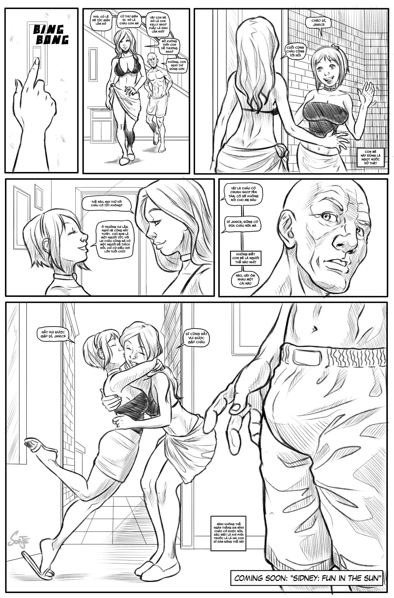 HentaiVN.net - Ảnh 12 - Sidney - Fast R&R High - Chap 2