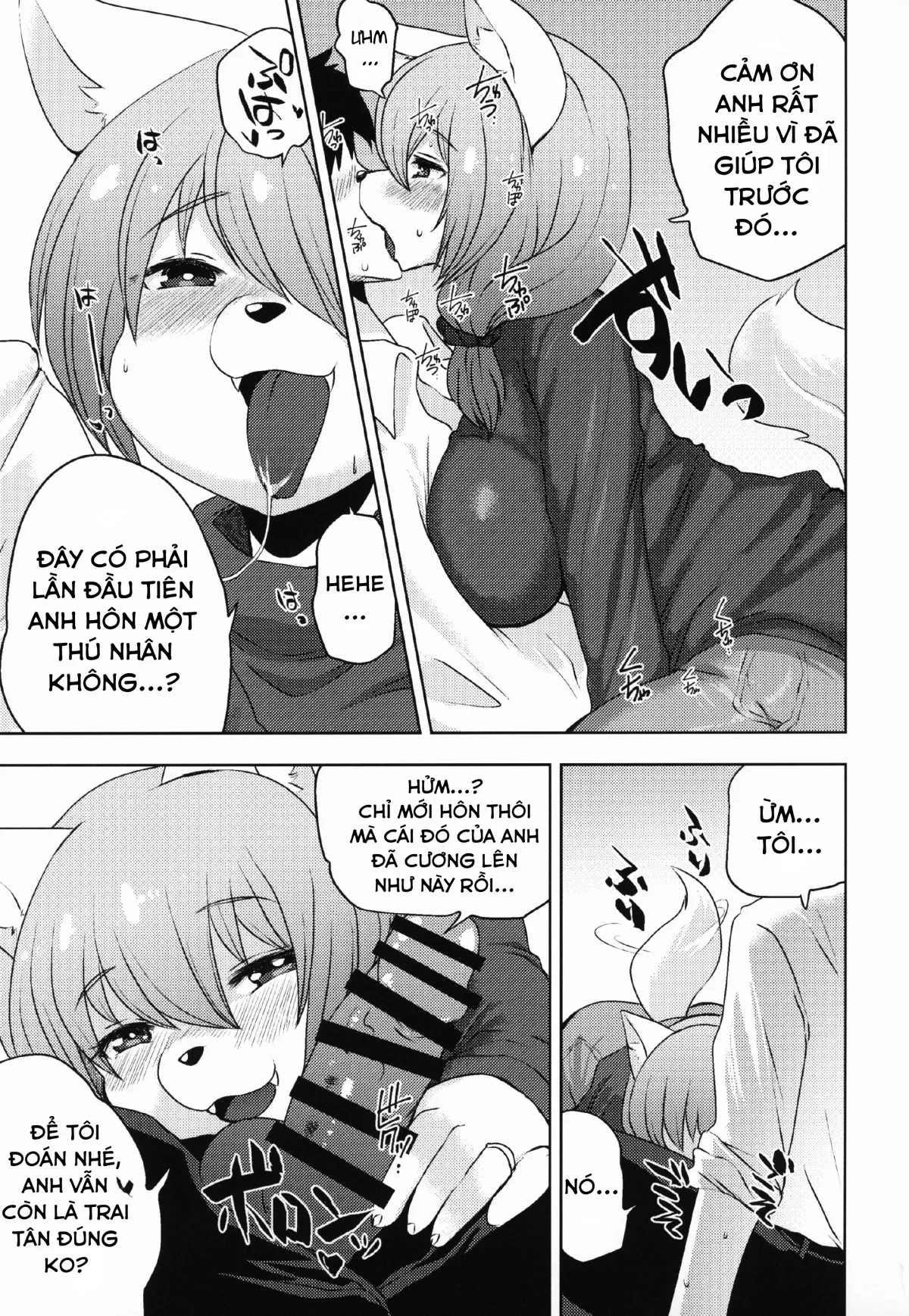 HentaiVN.net - Ảnh 9 - Sakeguse no Warui Hitozuma Mesukemo to Nomi ni Itta Toki no Hanashi - Chap 1